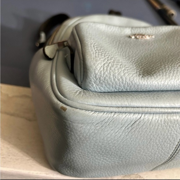 Coach Pebbled Leather Mini Court Backpack - Picture 5 of 13